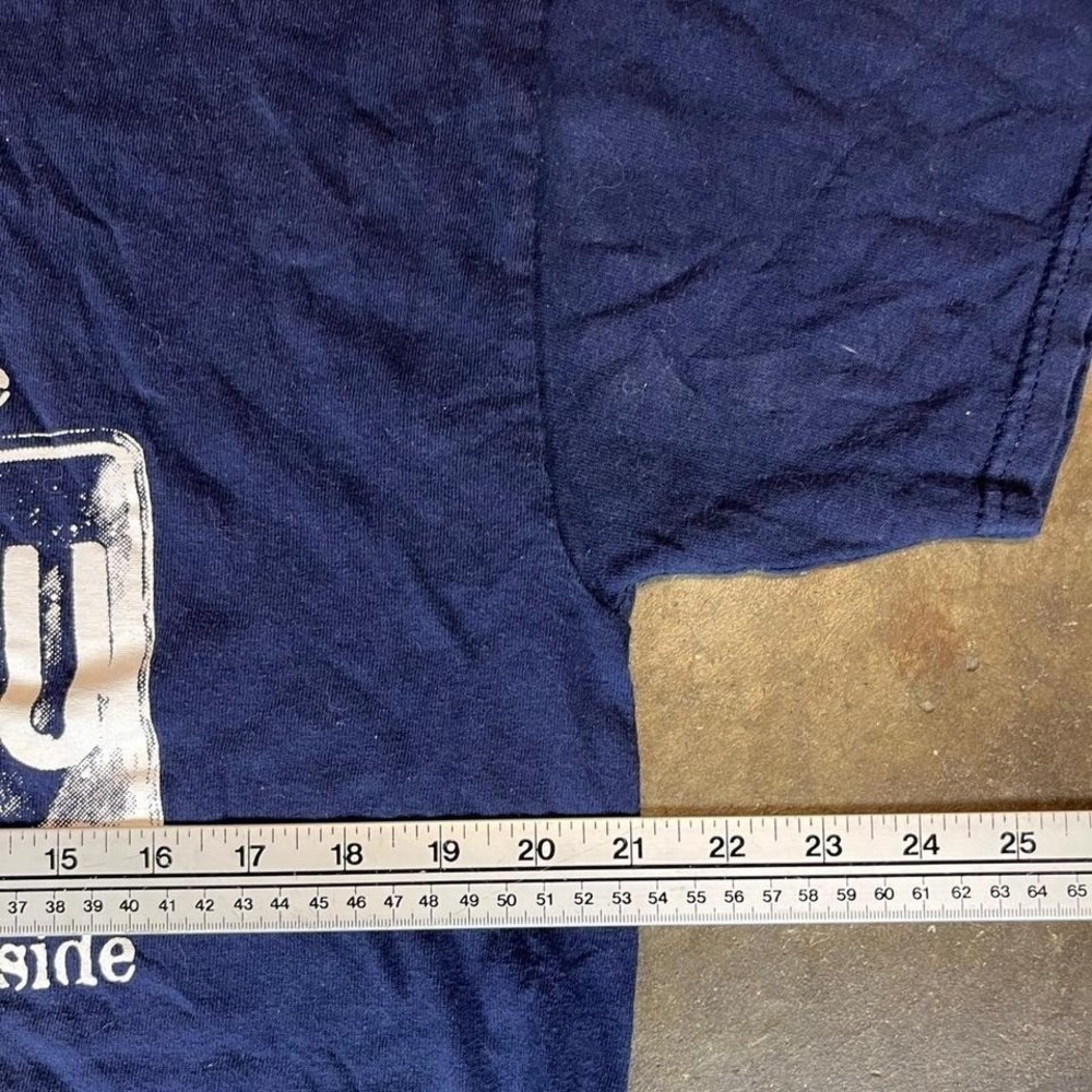 Vintage Prison Blues navy blue tee Size men's large - Picture 6 of 6